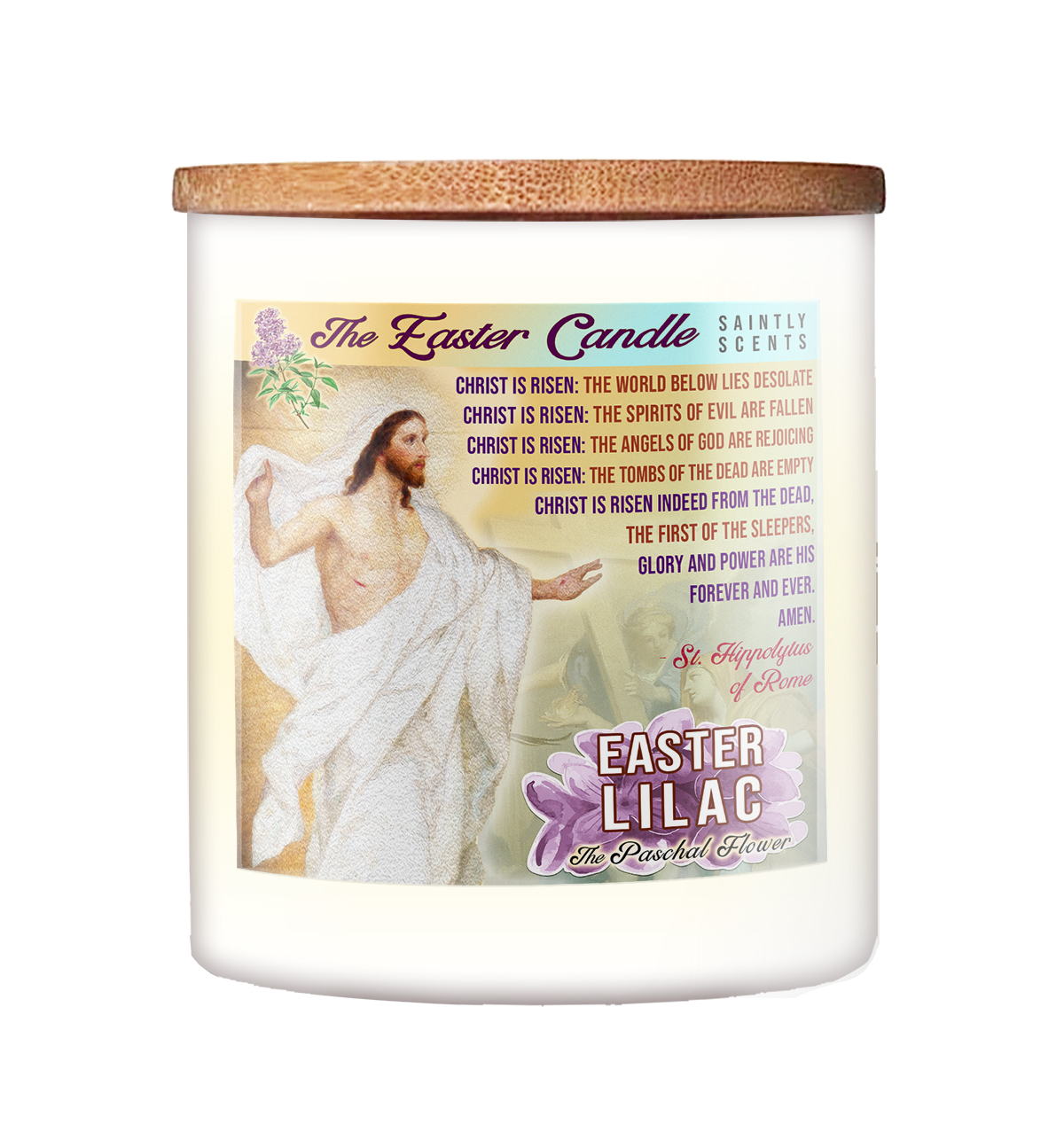 Easter Prayer Candle