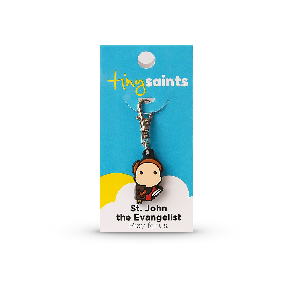St. John the Evangelist Tiny Saint Charm