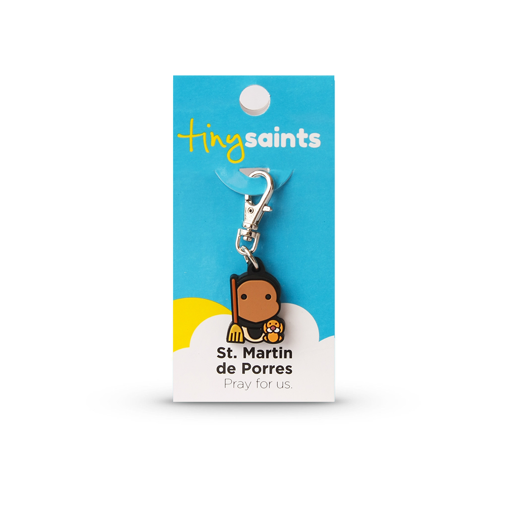 St. Martin de Porres Tiny Saint Charm
