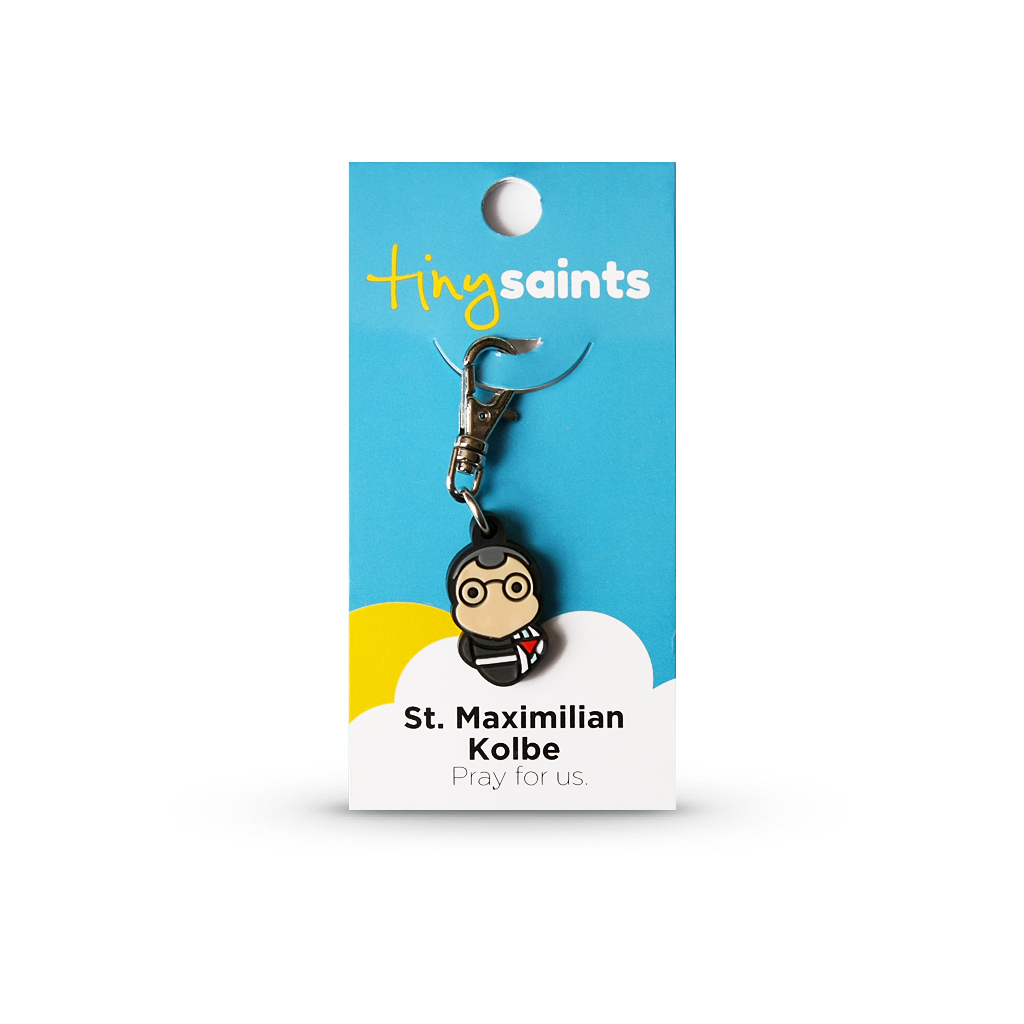 St. Maximilian Kolbe Tiny Saint Charm