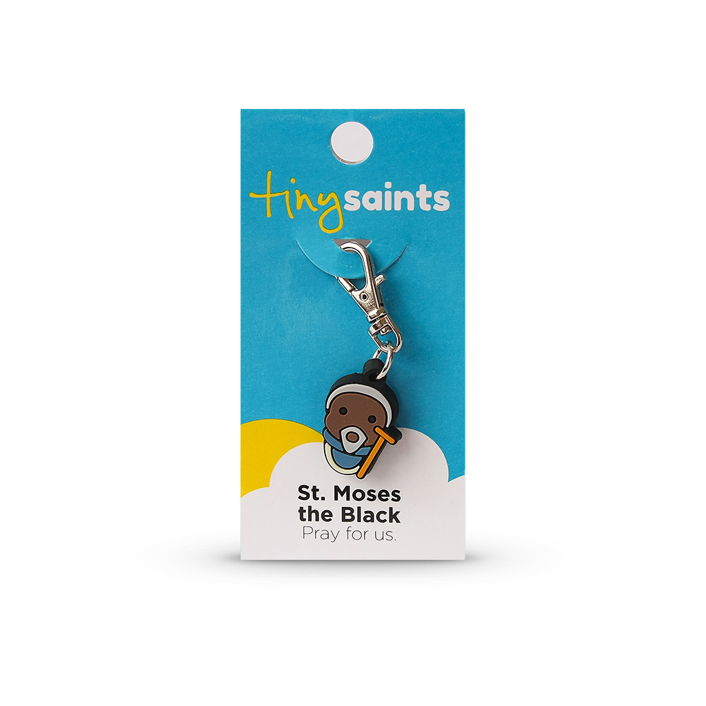 St. Moses the Black Tiny Saint Charm