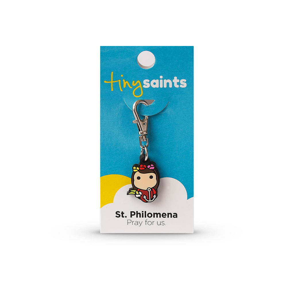 St. Philomena Tiny Saint Charm
