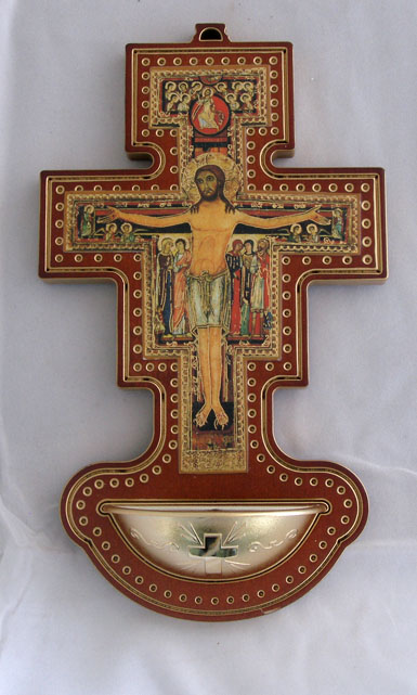 San Damian Cross Font 4.5X8"