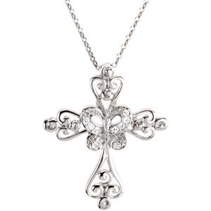 Sterling Silver New Creation In Christ Necklac