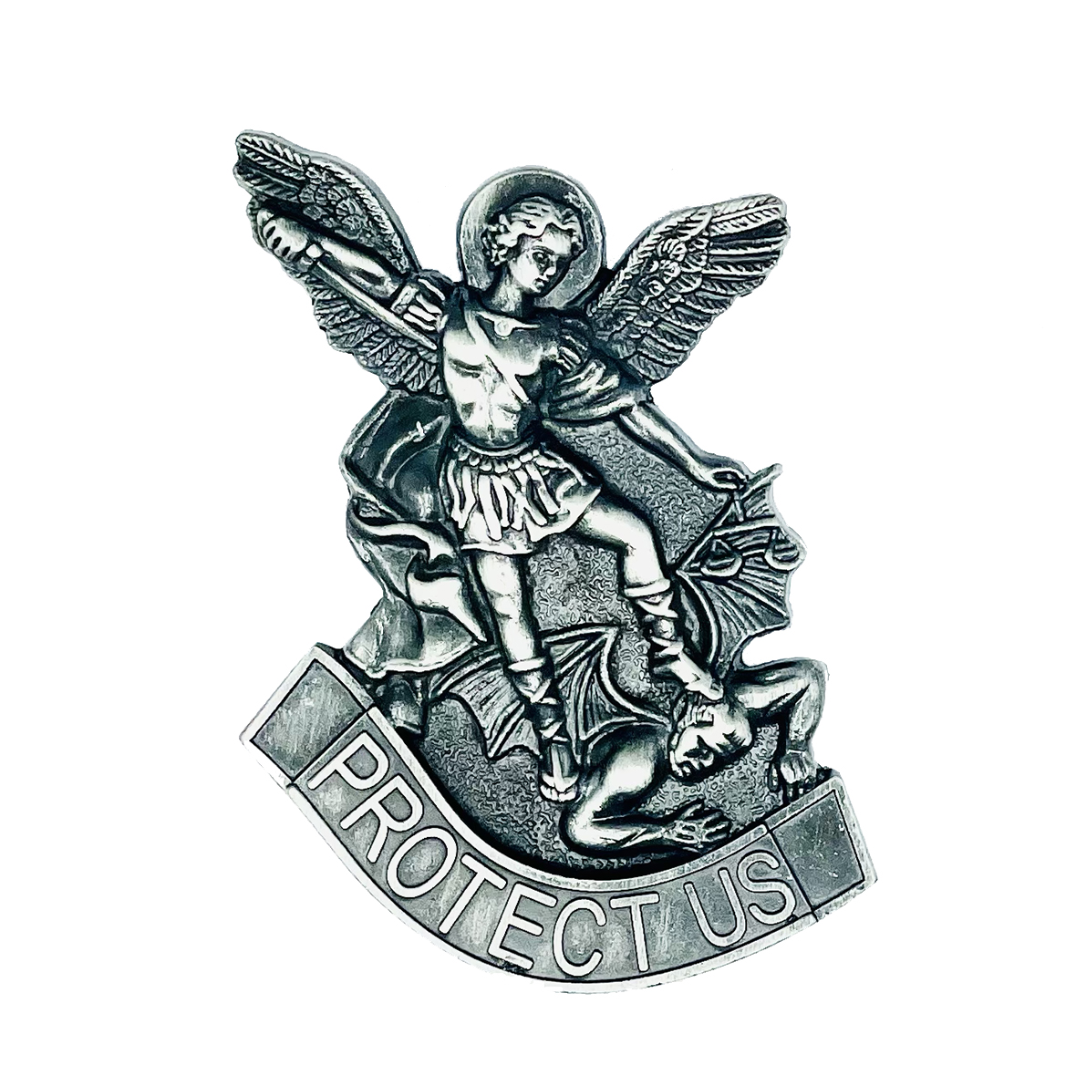 St. Michael the Archangel Visor Clip - Gift Set