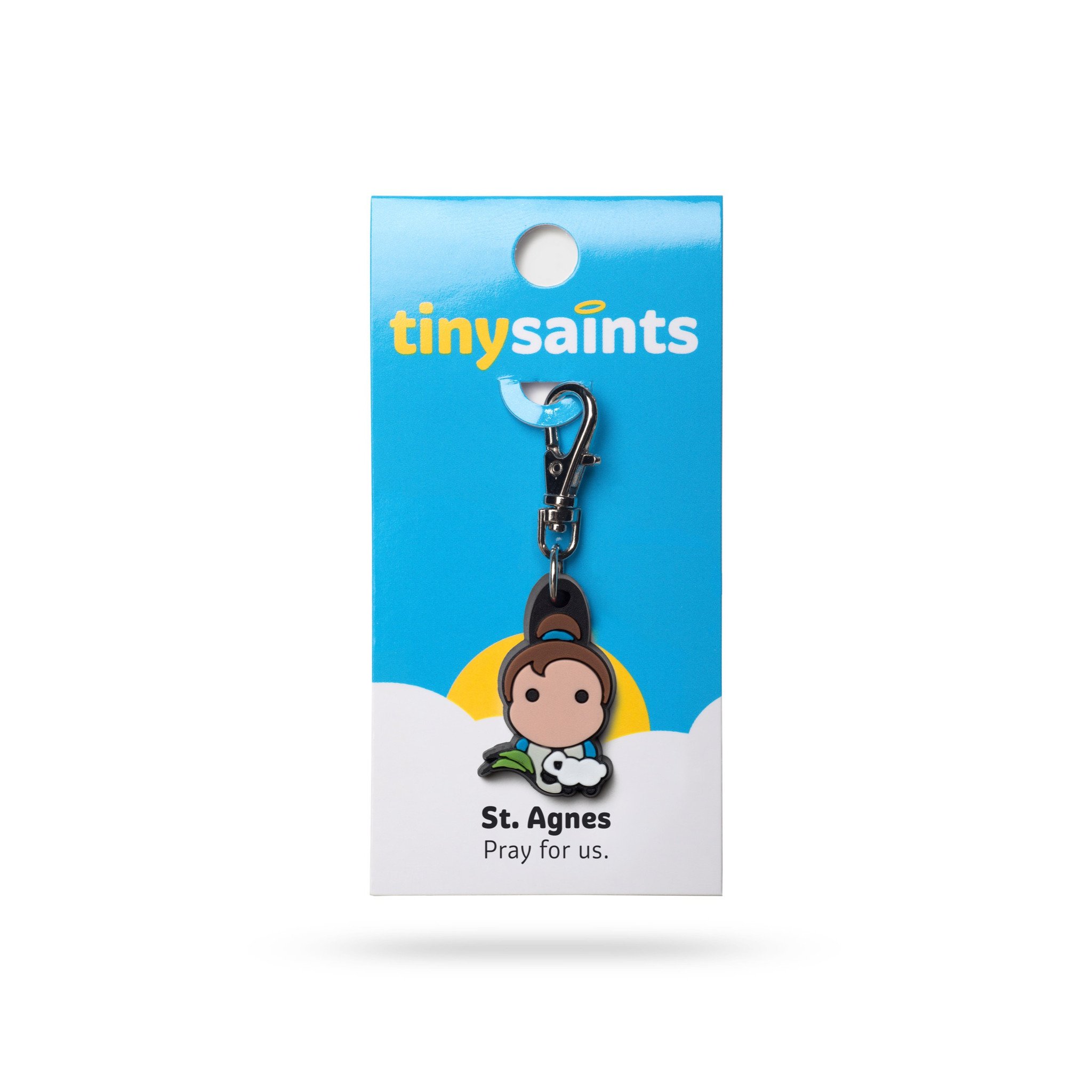 St. Agnes Tiny Saint Charm