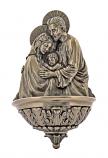 Holy Family Font Cold-Cast Bronze 9"