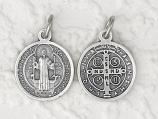 25-Pack - 3/4" Round St Benedict Pendant