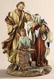 9.5-inch Holy Family In Carpenter's Workshop