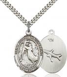 Sterling Silver St. Joseph Of Cupertino Pendant