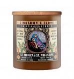 Saint Monica and Saint Augustine Cinnamon and Clove Scented Candle