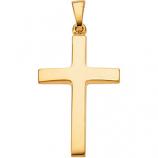 14K Yellow Gold Cross Pendant (Bestseller)