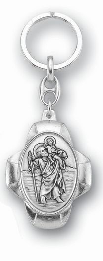 St Christopher Key Chain 3-Pack