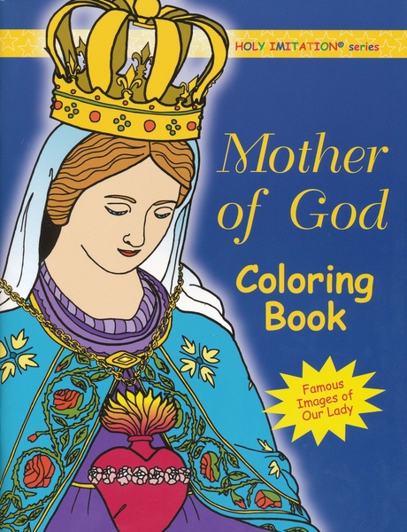 Coloring Book: Mother of God by Sotnik