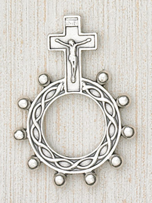 Finger Rosary-Silver
