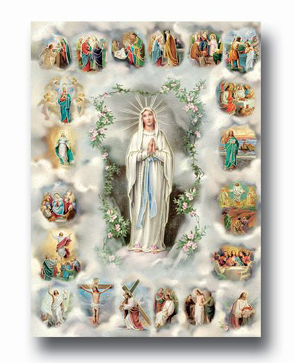 Mysteries Of The Rosaries 19X27 Poster