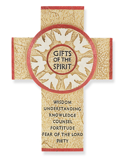 Gift Of The Spirit Wall Cross