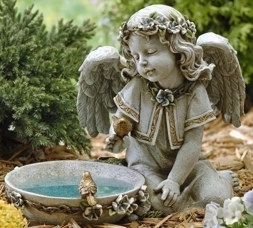 Little Boy Garden Angel Figurine  Angel garden statues, Angel statues,  Garden angels