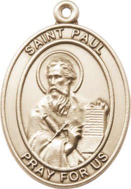 Gold Oxide St. Paul the Apostle Keychain