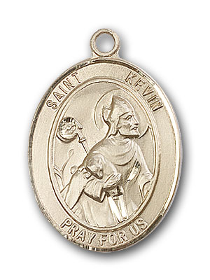 Kevin Hand-Crafted Oval Medal Pendant in Sterling Silver Bonyak Jewelry St 