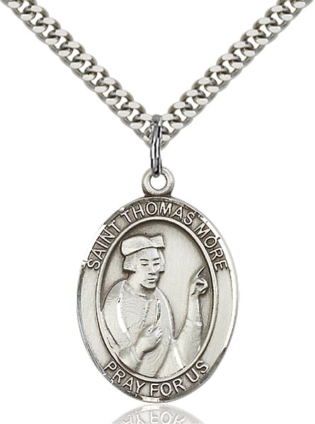 Engravable Patron Saint Medals for St. Thomas More