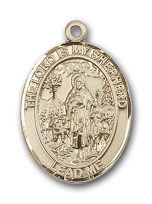 Gold-Filled Lord Is My Shepherd Pendant