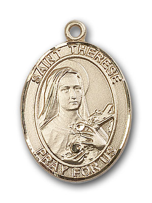 St. Therese Of Lisieux Medals and Engravable Catholic Jewelry