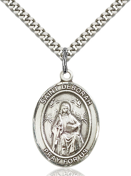 Sterling Silver St. Deborah Pendant