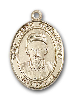 14K Gold St. Joseph Pendant