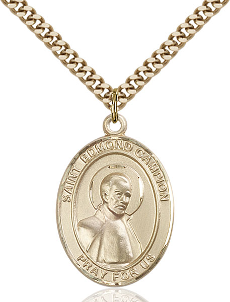Gold-Filled St. Edmund Campion Pendant