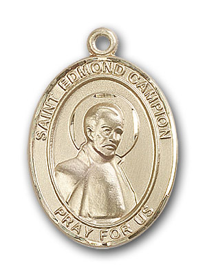 14K Gold St. Edmund Campion Pendant