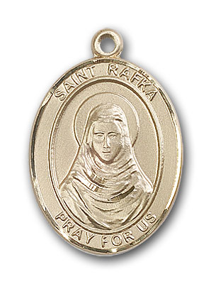 14K Gold St. Rafta Pendant