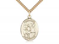 Gold-Filled St. Vitus Pendant