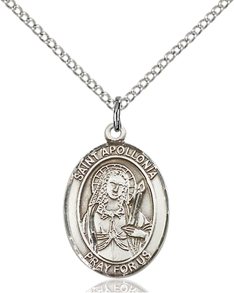 Sterling Silver St. Apollonia Pendant