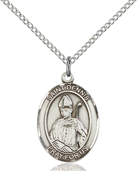Sterling Silver St. Dennis Pendant