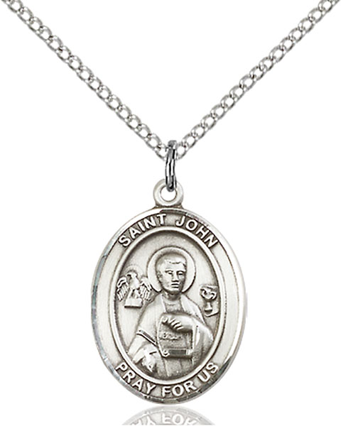 Sterling Silver St. John the Apostle Pendant
