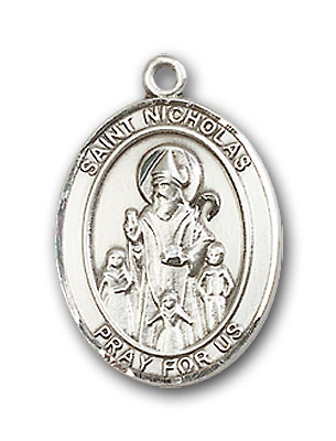 My Altar Saint Alice Patron for Protecting The Blind & Paralyzed Rose Gold Stainless Steel Pendant Necklace 