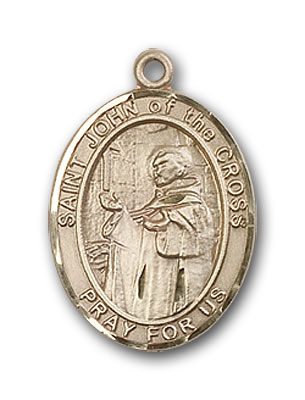 Saint John of selling the Cross round medal-pendant.