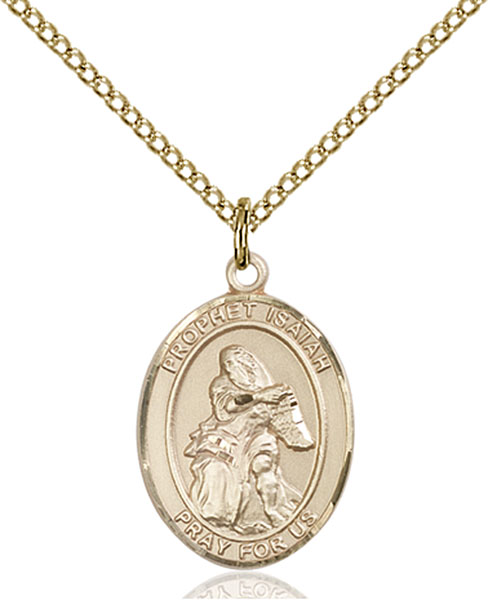 14K Gold-Filled St. Isaiah Pendant