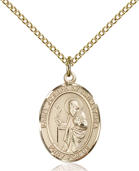 14K Gold-Filled St. Joseph of Arimathea Pendant