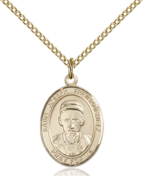 14K Gold-Filled St. Joseph Freinademetz Pendant