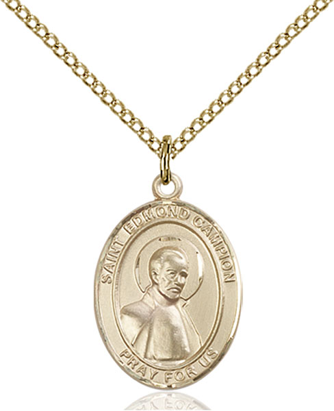 14K Gold-Filled St. Edmund Campion Pendant