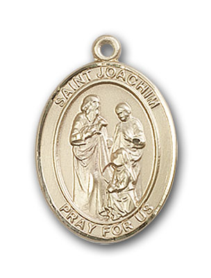 14K Gold St. Joachim Pendant