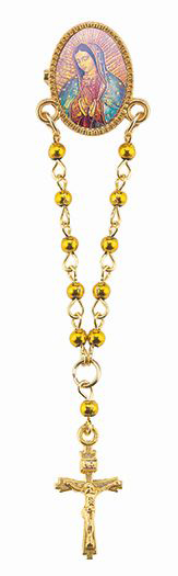 Our Lady Of Guadalupe Gold-Plate Lapel Pin 6-Pack