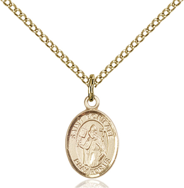 14K Gold-Filled St. Boniface Pendant