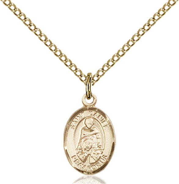 14K Gold-Filled St. Daniel Pendant