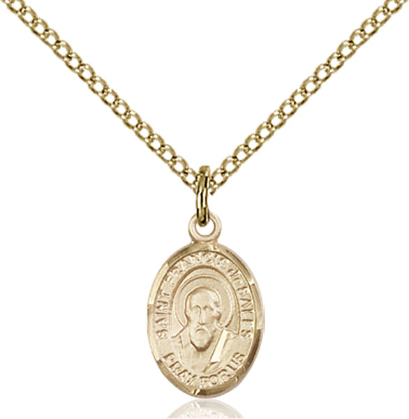 14K Gold-Filled St. Francis de Sales Pendant