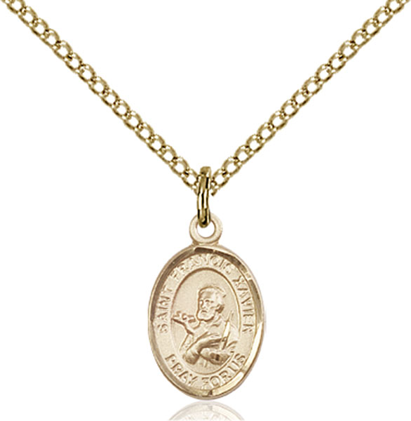 14K Gold-Filled St. Francis Xavier Pendant