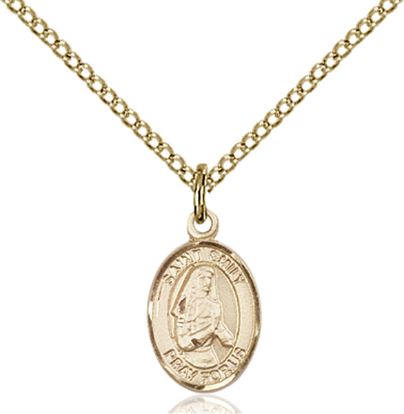 14K Gold-Filled St. Emily de Vialar Pendant