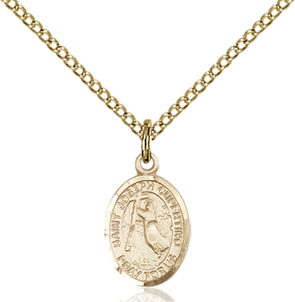 14K Gold-Filled St. Joseph Of Cupertino Pendant